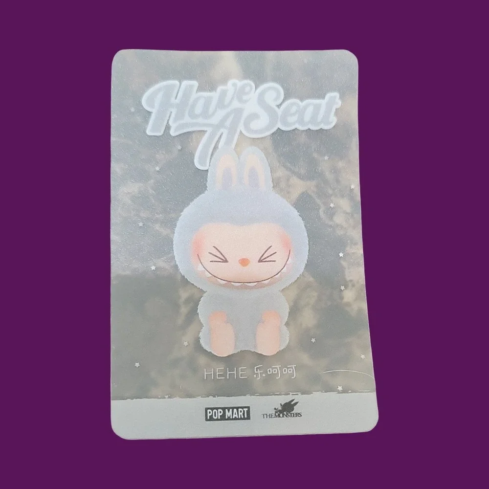 POP MART Labubu Have A Seat Mini Pack The Monsters Collectible